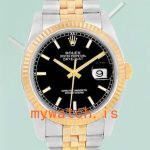 Rolex Datejust 36mm Mens 116233BKSJ Bracelet: A Timeless Classic